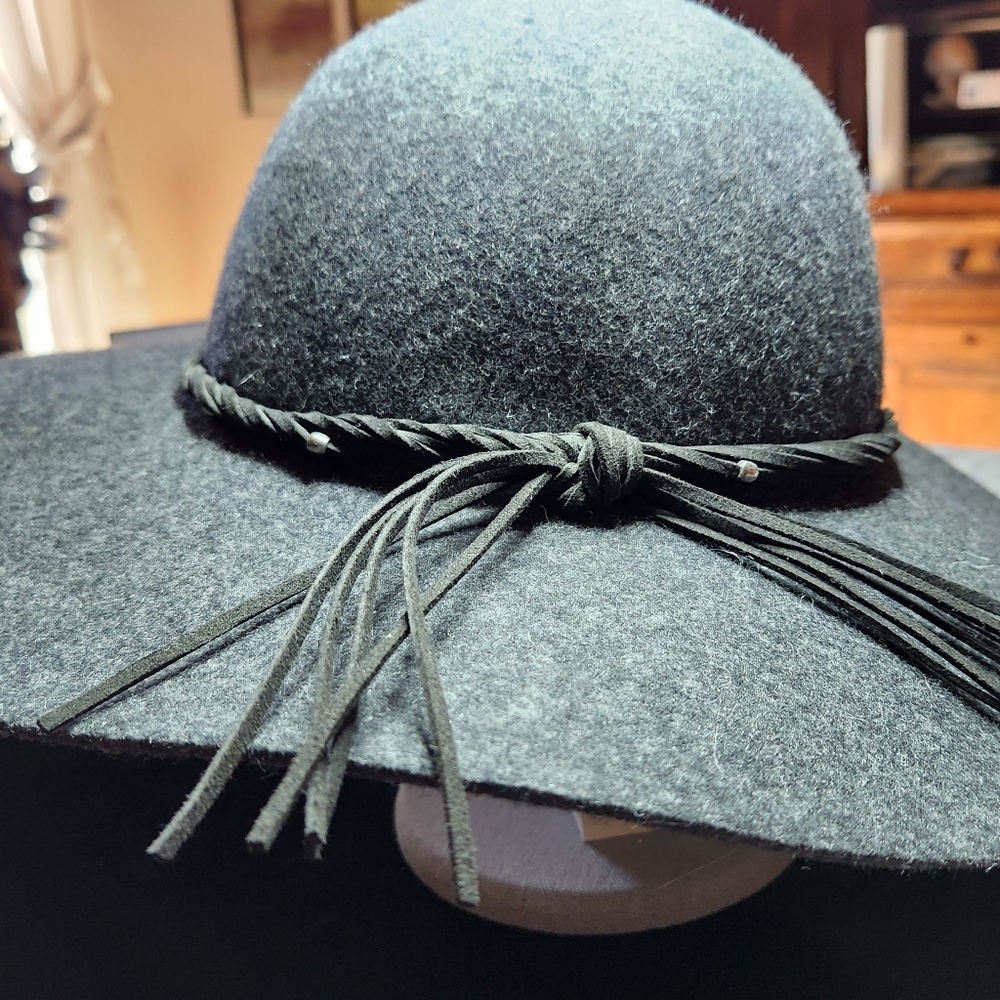 Lucky brand floppy wool hat